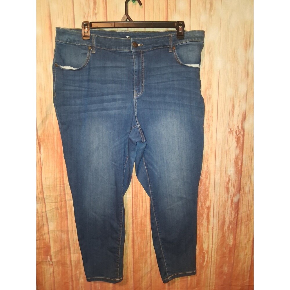 Terra & Sky Medium Denim Jeggings Sz 20W